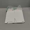 Frantis White Gift Boxes 20 Pack 6x6x4 inch Small Gift Box with Lids for Weddings, Christmas, Ornaments, Bridesmaid Boxes Easy to Assemble Includes 24 Thank You Stickers