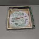 Taylor Big & Bold Indoor Outdoor Dial Thermometer, Decor for Patio, Pool, or Garage, 8.5 Inch, White Bezel