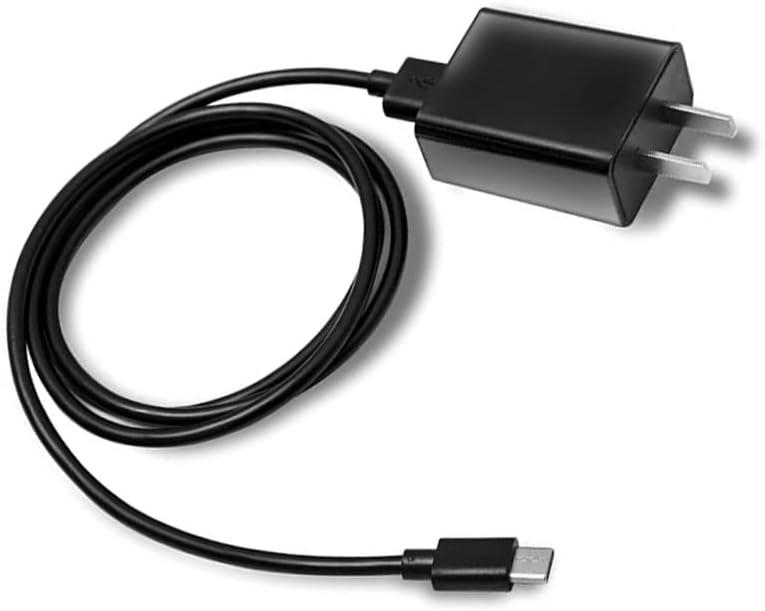 For Casfuy Nail Grinder Charger USB Power Adapter AC Wall Charging Compatible with Dremel PawControl, Casifor/ Hertzko/ Dremel/ Razoo/ Rexipets/ Peteast Dog, LuckyTail Charger (5 ft) (Black)