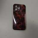 Cute Phone Case for iPhone 15 Pro Max Case Amber Leopard Full Camera Protective Slim Shockproof Aesthetic-Brown Amber