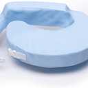 My Brest Friend Original Nursing Pillow Cover - Slipcovers For Baby - Vinyl, Adjustable Fit, Easy Care, Durable - Original Nursing Pillow Not Included, Blue