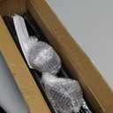 Curtain Rods for Windows 28-128 inch2.33-10.67Ft,1 inch Diameter Heavy Duty Single Rod,Matte Black Curtain Rod with Brackets Adjustable by Splicing for Bedroom,Living Room,Patio Itself 32-128 inch