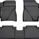 GINOWY-Floor Mats for Ford Escape 2009-2012for Mazda Tribute & Mercury Mariner 2009-2011, 1st and 2nd Row Car Mat All Weather, TPE Rubber Liners for Escape Accessories