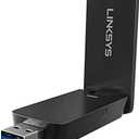 Linksys WUSB6400M: AC1200 USB Wi-Fi Adapter, Dual-Band Wireless Adapter to Upgrade Windows Computer, MacBook, or Desktop, MU-MIMO