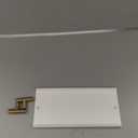 Guest Towel Holder, Golden T-Handle Design, Size 25x11.5cm, Guest Napkin Holder, Bathroom Towel Tray, Storage Display Feature, For Kitchen Table Restaurant Party