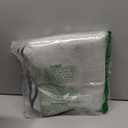 MIULEE Sage Green Scalloped Shower Curtain Linen Textured with 12 Metal Hooks Cute Heavy Duty Washable Waterproof Thick Cloth Spring Curtains with Black Border for Bathroom Hotel Bathtub,W72*L72