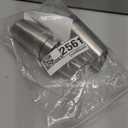 Gravity Electric Pepper and Salt Grinder Set, Adjustable Coarseness, Automatic Shakers Mill Grinder with LED Light, Battery Powered, Upgraded Larger Capacity, One Hand Operated (Sliver 2 Pack)