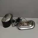 MIXJOY Dual Reptile Light Fixture, Max 160W Each Heat Lamp Fixture with Separate Switches, Fits Reptile Light/Heat Lamp/UVB Light for Lizards, Turtles, Snakes, and Amphibians