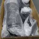 LUCKEASY 7PCS for Tesla Model 3 Highland 2026 2025 2024 Front Rear Door Threshold Strip Center Console Lower 2nd Row Seat Lower Protector Anti-dust Pads TPE for Tesla Model 3 Accessories Black