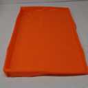 Carry360 Silicone Grill Cover for Blackstone 28 Inch Griddle | Full Coverage Protector Mat | Food Grade Heavy Duty | Prevents Rust & Debris | Reusable BBQ Accessory  (28" x 18" x 2.4", Orange)