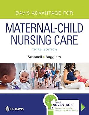 Davis Advantage for Maternal-Child Nursing Care Third Edition (Book)