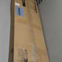 SONGMICS Storage Ottoman Bench, Foot Rest with Legs, 15.7 x 43.3 x 15.7 Inches, End of Bed Bench, Storage Chest, Load up to 660 lb, for Living Room, Bedroom, Entryway, Light Gray ULSF088G02