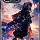 Mist Hashira Anime Tempered Glass Slim Bumper Case for iPhone 16 Pro Max