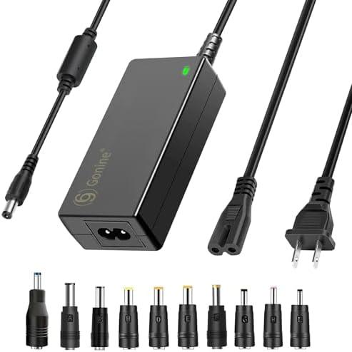 Gonine 19V 3.42A DC Power Supply Adapter 19 Volt Laptop Charger AC 100-240V 50-60hz, Compatible for 19Vdc Gateway Toshiba Acer Lenovo Asus Samsung Laptop JBL Speaker LG LCD Monitor.