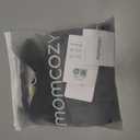 Momcozy Pumping Bra Hands Free, Pumping and Nursing Bra in One Holding Breast Pump for Spectra, Lansinoh, Medela, Black,grey-2pk, X-Large