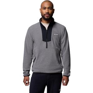 Columbia mens Sequoia Grove Half Zip Fleece (Gray, XXL)
