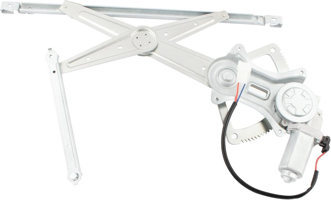 BOXI 748-227 Front Passenger Side Power Window Regulator with Motor with 2 Pin Style Connector Fits for Toyota Tundra 2007 2008 2009 2010 2011-2021 / AM-2822006687