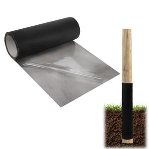 Self-Adhesive Fence Post Wrap, Waterproof Duty Tape for Wood Rot Protection, Trimmable Guard Shield,13.1ft11.8Inch(1 Roll)