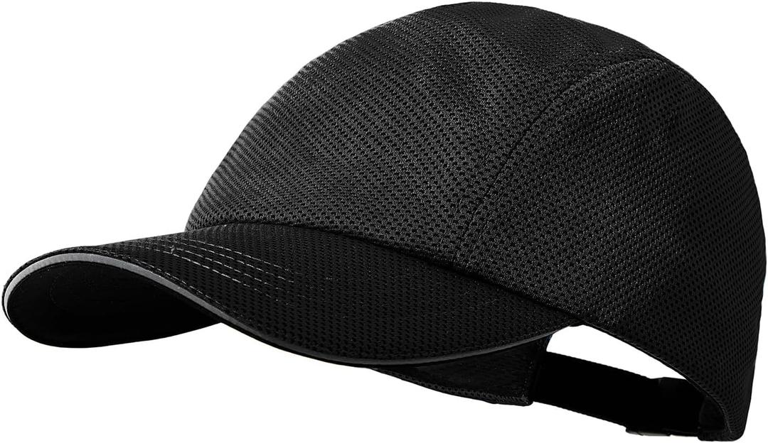 Unisex Reflective Running Tennis Hats Baseball Caps for Women Men Cooling Summer Golf Baseball Hats Black