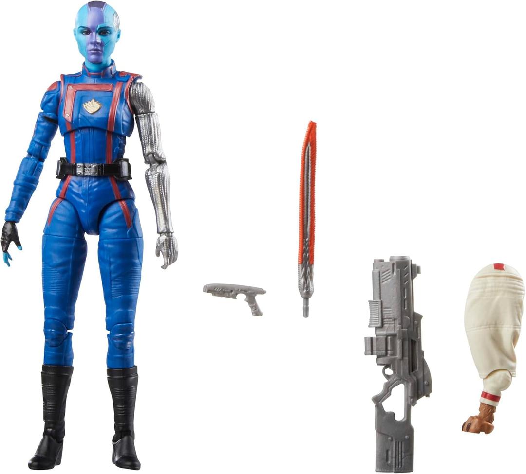 Marvel Legends Series Nebula, Guardians of The Galaxy Vol.3 6-Inch Collectible Action Figures, Toys for Ages 4 and Up