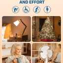 DEWENWILS Wireless Outlet, Programmable and Expandable Electrical Outlet Switch, Wireless Remote Light Switch, 100FT Range, 1 Remote and 3 Outlets