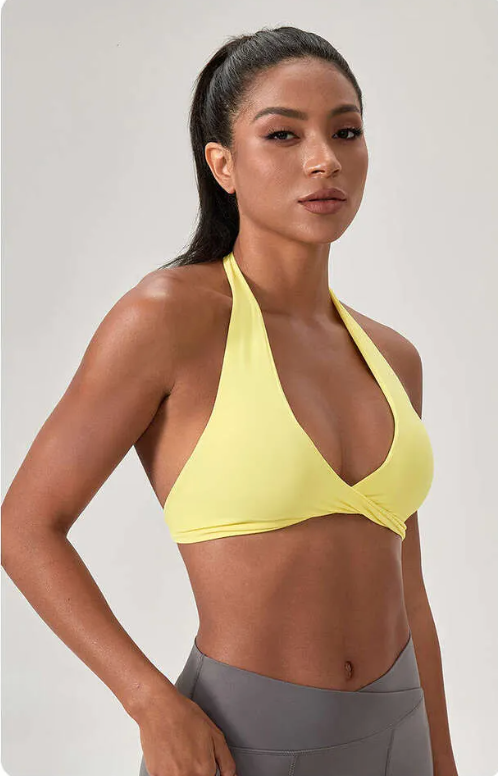 LASLULU Womens Adjustable Spaghetti Straps Sports Bra Square Neck Wireless Padded Workout Yoga Crop Tops (Medium, Sage Green)