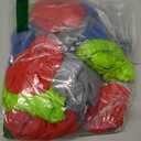 Tallew 20 Pack Windshield Cleaner Microfiber Pads Fit Car Window Cleaning Tool Replaceable Glass Wipes Inside Car Windshield Supplies, Fits 4-6 Inch Tools, 4 Colors