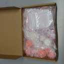 Treela 24 Set Flower Candles Wedding Favor for Guests Mini Pink Rose Shaped Tealight Candles for Return Gift Wedding Birthday Bridal Shower Housewarming Party