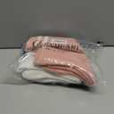 GLENMEARL Pilates Socks with Grips for Women, 3/6 Pairs Yoga Non Slip Long Socks, Grip Sock for Pilates, Dance Workout (9-11, 6 Pack Mix (Black,white,pink))