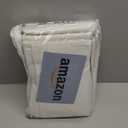 Guken Ivory 100% Blackout Linen Curtains 42 Inch Wide by 84 Inch for Living Room Bedroom Back Tab Rod Pocket Thermal Insulated Black Out Drapes Room Darkening Farmhouse Window Curtains