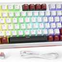 Redragon K721 Rapid Trigger Mechanical Keyboard, 8K Hz Gasket Mounted RGB 75％ Wired Gaming Keyboard with Volume Knob, Support Web & Client Driver, Magnetic Switch Fast Adjustable Actuation for PC MAC