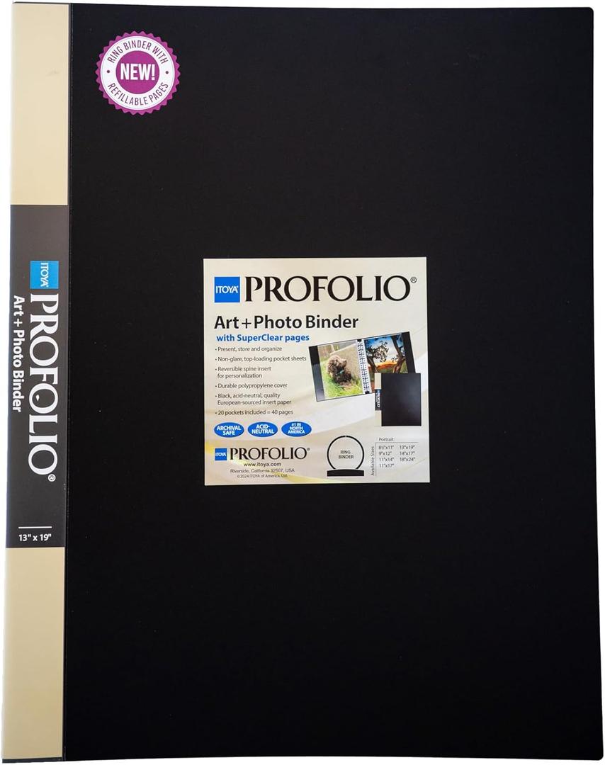 Itoya ProFolio Art + Photo Binder (13"x19")