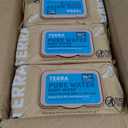Terra Bamboo Water Baby Wipes: 99.7% Pure New Zealand Water, 100% Biodegradable Bamboo Fiber, 0% Plastic, Unscented Baby Wipes for Sensitive Skin, 12 Packs of 70 Wipes