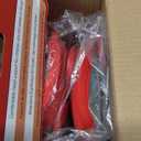 NAPUP Adjustable Carseat Head Support for Sleeping Kids & Toddlers - Safe, Comfortable & Breathable (Red)