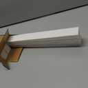 Changshade 6 Pack Temporary Window Blinds,Light Filtering Pleated Paper Shades for Indoor Windows,Cut to Size Adhesive Window Shades with 12 Clips,No Drill and Easy to Install,36" W x 72" H,White