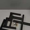 Heavy Duty Adjustable Metal Plant Stand for 10"-16" Plant Pot  Indoor & Outdoor (Black, 1 Pack)