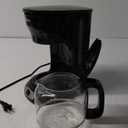 Mueller 12-Cup Drip Coffee Maker - Borosilicate Carafe, Auto-Off, Reusable Filter, Anti-Drip, Keep-Warm Function, Clear Water Level Window Coffee Machine, Kitchen Essentials & Accessories (Black)