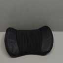 Lumbar Support Pillow for Car, Memory Foam Lumbar Pillow for Lower Back Pain Relief - Back Cushion for Driving, Chair Support for Car-Office Chair, Wheelchair - Black
