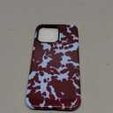 Compatible with iPhone 14 Pro Max Case - Dual-Layer Protection, Hard Shell with Silicone Interior,Slim Scratch Resistant Shockproof for Woman Men - Tortoise Print