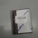 Small Popup Card Case Wallet, Campact Design RFID Wallet for Men with Card Slots, Slim Mens Leather Wallet Purse (Black)