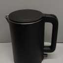 KRUPS 1.5L Electric Kettle Stainless Steel Cool Touch Interior, Fast Boiling, One Cup in 80 Seconds, Double Wall, Auto Off, Keep Warm, Hot Water Kettle Electric, Cordless, Black/White