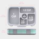 Bentgo Kids Prints Leak-Proof, 5-Compartment Bento-Style Kids Lunch Box - Ideal Portion Sizes for Ages 3-7, Durable, Drop-Proof, Dishwasher Safe, & PFAS & BPA-Free Materials (Puppy Love)