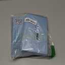 4-Digit Combination Cable Lock with 3 Replaceable Steel Cables for Gate, Bike & Luggage, Resettable Keyless Cable Lock, Grey, 2 Pack (Gray)