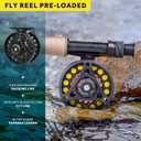 SF Fly Fishing Rod and Reel Combo Starter Kit for Beginners, 9' 8wt