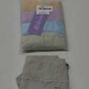Molasus Women's Cotton Underwear High Waisted Full Coverage Ladies Panties (X-Large, Multicolor-5pack-a5)