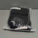 roswear Women's Wide Leg Jeans Casual High Waisted Stretch Baggy Loose Denim Pants (Large, Black)