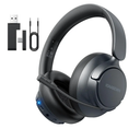 Wireless Gaming Headsets for PS5 PS4 PC, 55 Hr Battery Bluetooth 5.3 Gaming Headphones with Microphone, 2.4GHz USB Gamer Headset Wireless for PS5, Switch, PC, Black