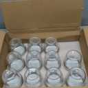 KAMOTA Wide Mouth Mason Jars 8 oz, 8oz Mason Jars Canning Jars Jelly Jars With Wide Mouth Lids and Bands, Ideal for Jam, Honey, Wedding Favors, Shower Favors, 11 PACK