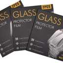 4 x AMAZTIM Screen Protector, 2 Pack, Tempered Glass, 1.43-Inches, Compatible with T2/T3/T3U