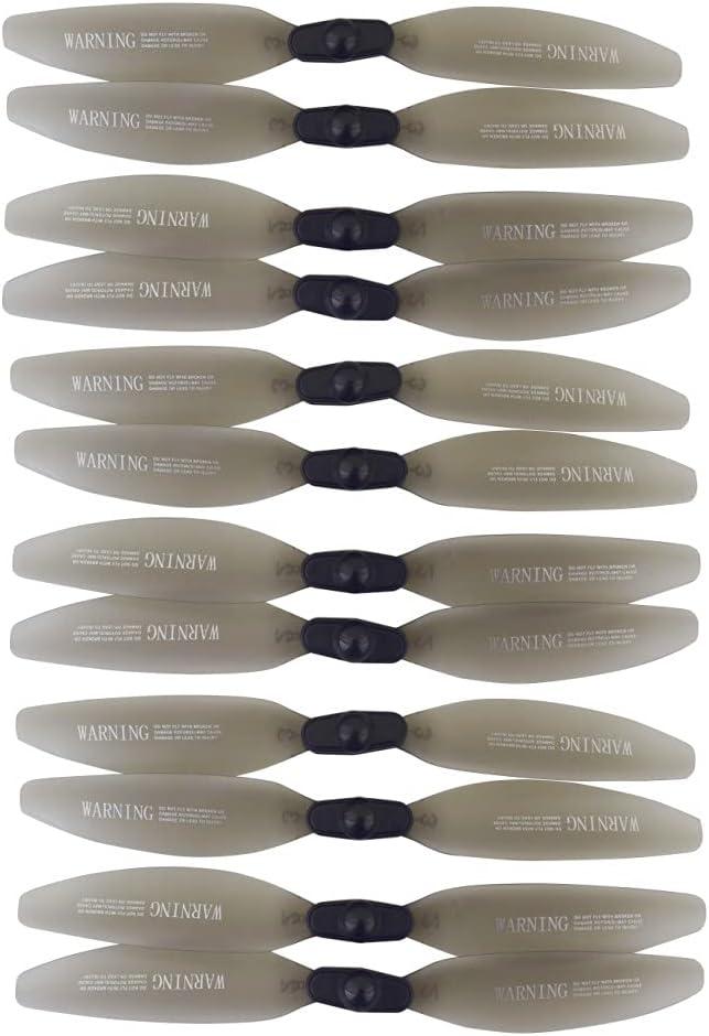 sea jump 8PCS Propeller for HS175 D65 SYMA X500 X30 Z6 Aerial Photography Folding Quadcopter Accessories Remote Control Drone Blade Spare Parts
